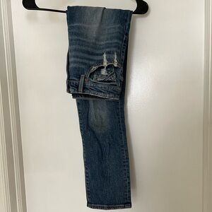 buckle black size 27 jeans with distressed pockets